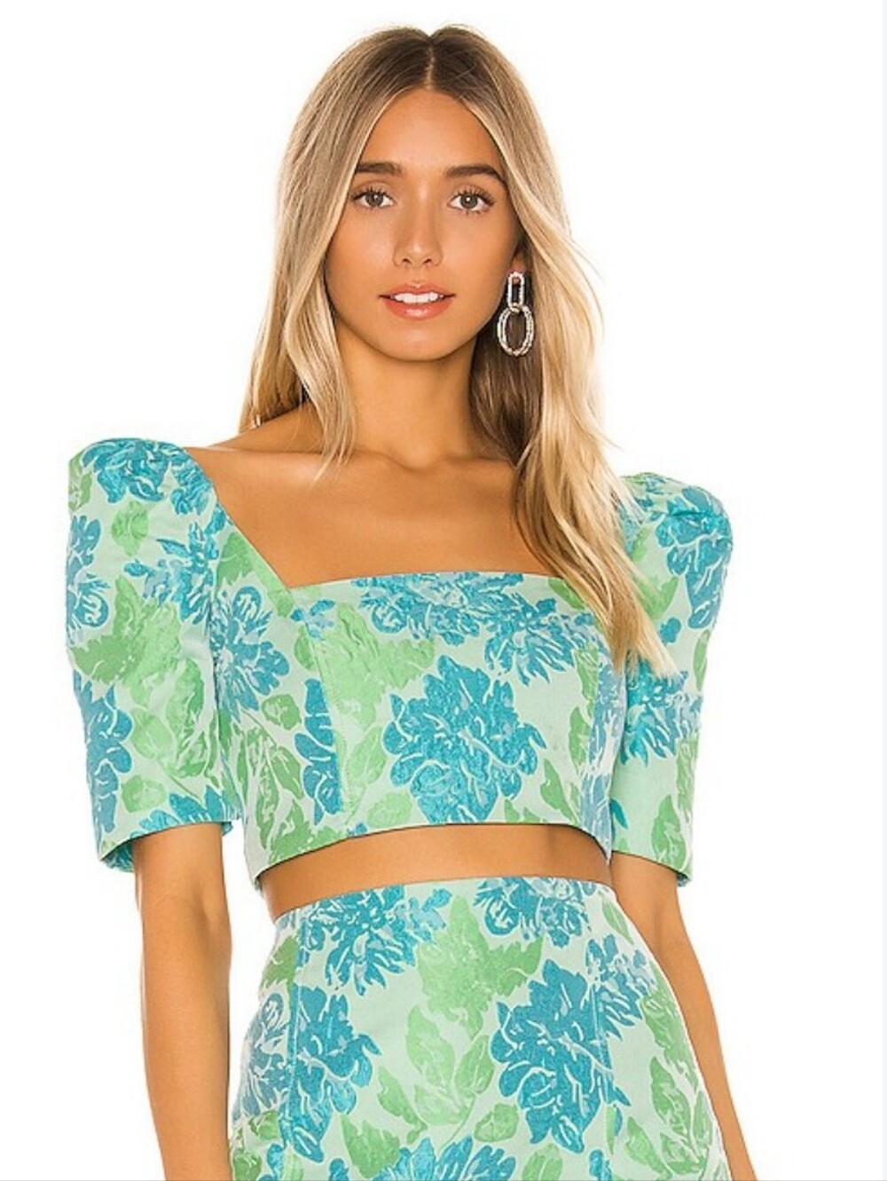 NWT Nookie Solana Crop Top-Mint Blue